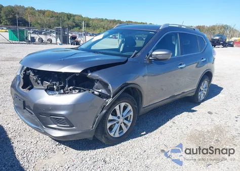 2016 Nissan Rogue S/Sl/Sv z USA, uszkodzony, nr VIN KNMAT2MT7GP714995